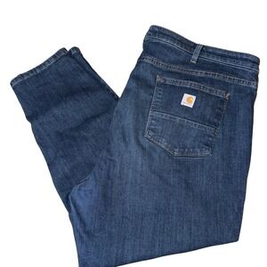 Carhartt Womens plus size Blue Denim Jeans‎ Size 24 Regular